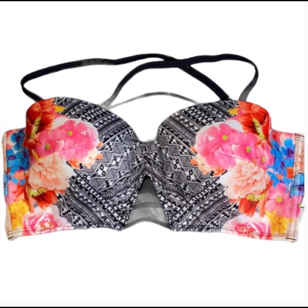 A. Che 4-Way Bikini Swim Top T5 32E 34DD 36D 38C